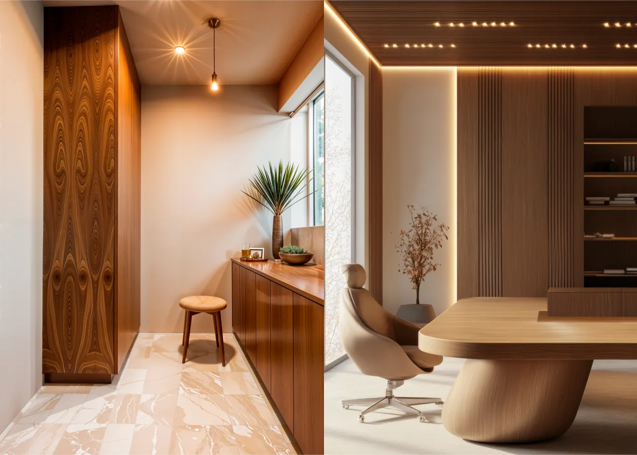 Applications of Decorative Laminates in Residential & Commercial Spaces